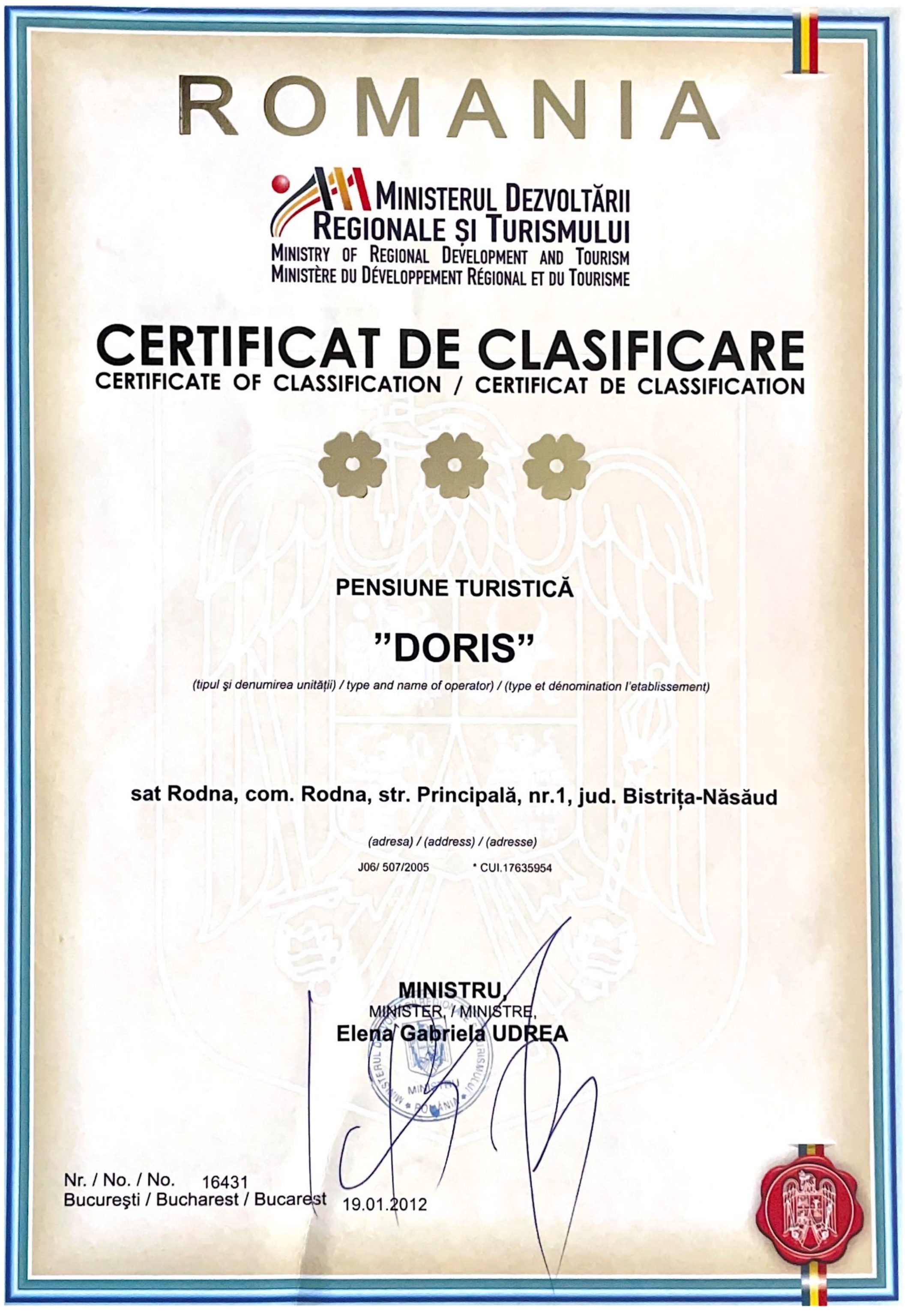Certificat